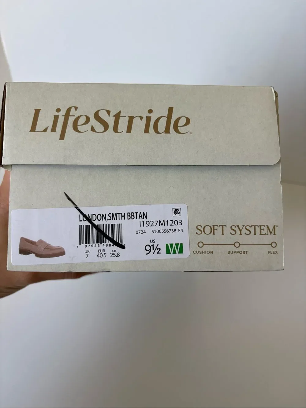 Life Stride Women's Tan Suede Penny Loafer